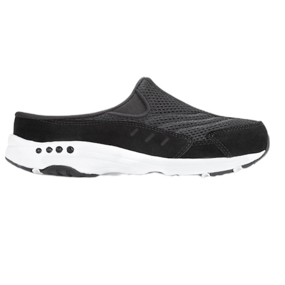 Easy Spirit Traveltime 409 Black Women’s Mule Shoes, Size 8M